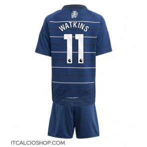 Aston Villa Ollie Watkins #11 Terza Maglia Bambino 2024-25 Manica Corta (+ Pantaloni corti)